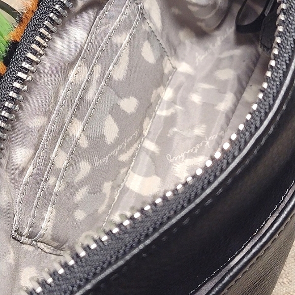 NWOT Aimee Kestenberg Billie Hair Calf Crossbody bag with Tech case - Picture 11 of 16